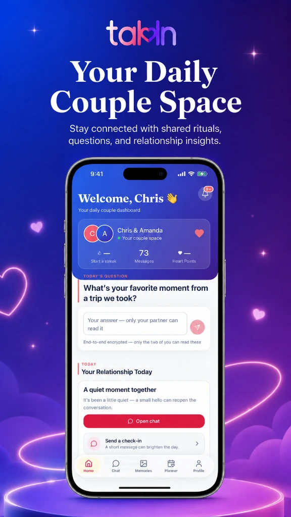 Takkn Home and Relationship Dashboard